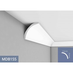 DUŻA BIAŁA LISTWA SUFITOWA MDB155 Mardom decor
