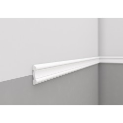 Elastyczna biała LISTWA ŚCIENNA MDD339 F MARDOM DECOR