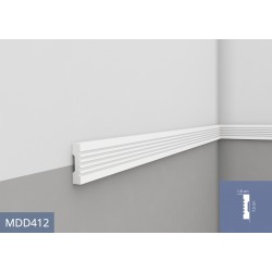 LISTWA ŚCIENNA MDD412 listwa z frezami Mardom Decor