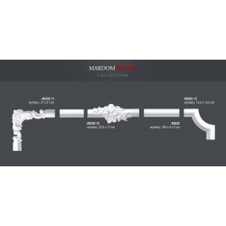 Łącznik MDD332-12 Mardom Decor z ciekawym ornamentem