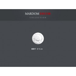 ROZETA B3017 Mardom Decor biała małych rozmiarów