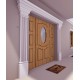 PI14 PILASTER DECOSTYR, PILASTER STYROPIANOWY, PILASTER ZE STYROPIANU, SZTUKATERIA STYROPIANOWA, PILASTER WEWNĘTRZNY, PILASTER Z