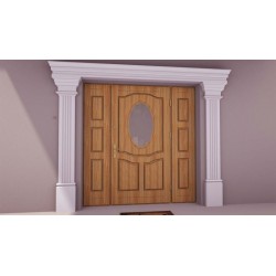 PI17 PILASTER DECOSTYR, PILASTER STYROPIANOWY, STYROPIANOWE PILASTRY, SZTYROPIANOWA SZTUKATERIA, STYROPIANOWE DEKORY