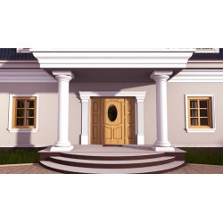 KL01 KOLUMNA DECOSTYR, KOLUMNA STYROPIANOWA, KOLUMNA ZE STYROPIANU, SZTUKATERIA KOLUMNY,