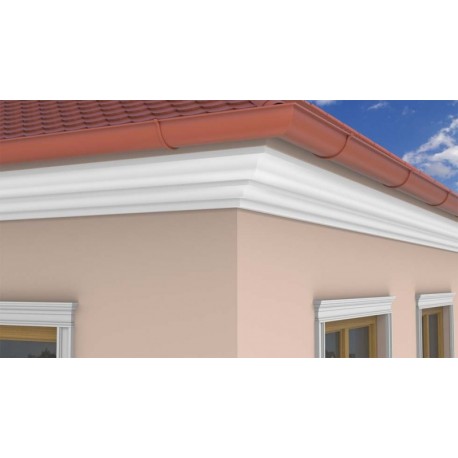 GW05 FASETA DECOSTYR, FASETA STYROPIANOWA, GZYMSY STYROPIANOWE, SZTUKATERIA STYROPIANOWA, SZTUKATERIA ZEWNĘTRZNA