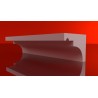 GW08 FASETA DECOSTYR, STYROPIANOWA SZTUKATERIA, STYROPIANOWE LISTWY, SZTUKATERIA ELEWACYJNA,