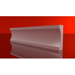 LS08, LISTWY ELEWACYJNE, DECOSTYR, NOWOCZESNE STYLOWE, GŁADKIE, SZTKATERIA ELEWACYJNA, SZTUKATERIA STYROPIANOWA