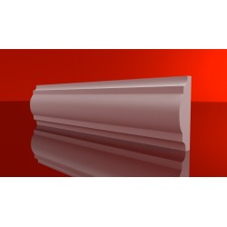 LS09, SYMETRYCZNA LISTWA ELEWACYJNA, DECOSTYR, ZEWNĘTRZNA, DEKORACYJNA, STYROPIANOWA, SZTUKATERIA
