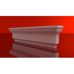 LP02 STYROPIANOWE GZYMSY PODPARAPETOWE DECOSTYR ELEWACYJNE