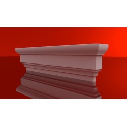 LP04 GZYMS PODPARAPETOWY DECOSTYR STYROPIANOWY ZEWNĘTRZNY