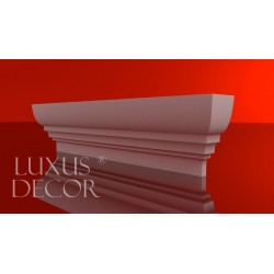 LP14 GZYMS PODPARAPETOWY DECOSTYR STYROPIANOWY ELEWACYJNY NAD OKNO