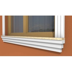 LP19 STYROPIANOWY GZYMS PODPARAPETOWY DECOSTYR