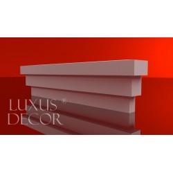 LP19 STYROPIANOWY GZYMS PODPARAPETOWY DECOSTYR