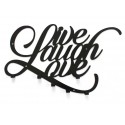 Wieszak na ubrania LIVE LAUGH LOVE