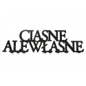 Wieszak na ubrania CIASNE ALE WŁASNE