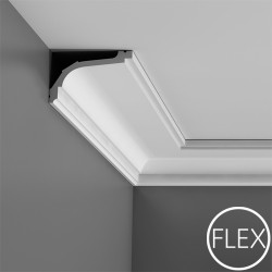 C220 Luxxus Orac Decor biała i lekka sztukateria idealna do klasycznych aranżacji
