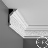 Zdobiona sztukateria C303 Orac Decor Luxxus to trwały element dekoracyjny sufitowy.