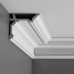 Orac Decor Luxxus C321F elastyczne listwy gzymsowe do dekoracji owalnych i zaokrąglonych ścian