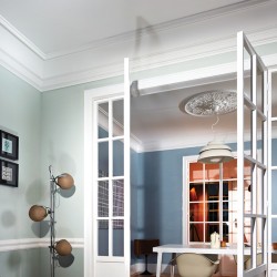C336 Orac Decor biała lista gzymsowa, efektowne wykończenie przy suficie, klasyczne listwy pod sufitem