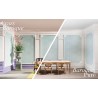 GZYMS C338B LUXXUS ORAC DECOR ZDOBIONA LISTWA SUFITOWA, SZTUKATERIA ORNAMENTOWA, PIĘKNIE ZDOBIONA LISTWA, KLASYCZNE LISTWY SUFIT