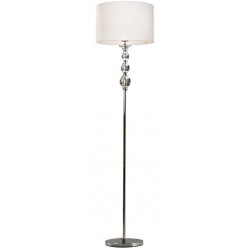 LAMPA STOJĄCA REA, rea, lampy stojące, lampa do salonu, biała lampa, oświetlenie, dekorplanet, RLL93163-1W, Zuma Line