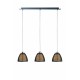 LAMPA WISZĄCA PICO, pico, lampy wiszące, MD9023-3B BLACK, Zuma Line, oświetlenie, potrójna lampa, nowoczesna, elegancka