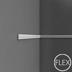 PROFIL ŚCIENNY P5021 LUXXUS ORAC DECOR, SZTUKATERIA DEKORACYJNA, NOWOCZESNA, WSPÓŁCZESNA, LEKKA, ODPORNE LISTWY, ŚCIENNE