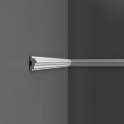 PROFIL ŚCIENNY FLEX P9040F LUXXUS ORAC DECOR, WEWNĘTRZNA SZTUKATERIA, ŚCIENNE LISTWY, KLASYCZNE, ELASTYCZNE, FLEX, WYTRZYMAŁE