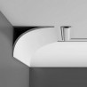 PROFIL ŚCIENNY P9901* LUXXUS ORAC DECOR, SZTUKATERIA DEKORACYJNA, LISTWY SUFITOWE, LISTWY ŚCIENNE, GŁADKIE, PROSTE