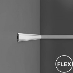PROFIL ŚCIENNY FLEX PX144F AXXENT ORAC DECOR, LISTWY ŚCIENNE, SZTUKATERIA, ELASTYCZNA, GIĘTKA, GIBKA, WYTRZYMAŁA,ODPORNA