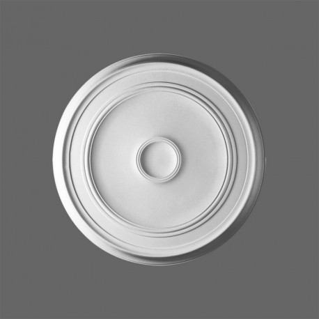ROZETA R76 LUXXUS ORAC DECOR, SZTUKATERIA, BEZ ZDOBIEŃ, WYTRZYMAŁA, DUŻA, GŁADKA, KLASYCZNA, DO MALOWANIA