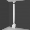 KOLUMNA K1002 LUXXUS ORAC DECOR, SZTUKATERIA, WEWNĘTRZNA, WODOODPORNE, ODPORNE, ŻŁOBIONE, TRZON KOLUMNY