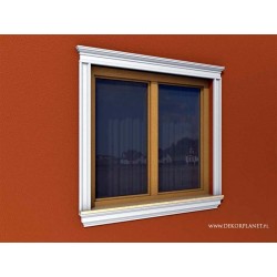 GN01, STYROPIANOWY GZYMS, NADOKIENNY, DECOSTYR, ELEWACYJNY, DEKORACYJNY, OZDOBNY, SZTUKATERIA,  DEKORY