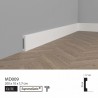 MD009P LISTWA PRZYPODŁOGOWA MARDOM DECOR ELITE PREMIUM MALOWANE LAKIEREM SZTUKATERIA GŁADKIE LISTWY PODŁOGOWE PROSTE