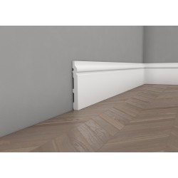MD020P LISTWA PRZYPODŁOGOWA MARDOM DECOR ELITE PREMIUM SZTUKATERIA GŁADKA KLASYCZNA WYSOKA POLIMEROWA I WYTRZYMAŁA