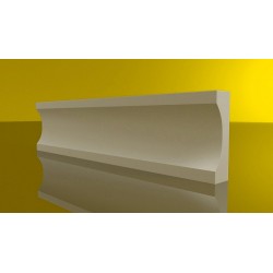 LS08, LISTWY ELEWACYJNE, DECOSTYR, NOWOCZESNE STYLOWE, GŁADKIE, SZTKATERIA ELEWACYJNA, SZTUKATERIA STYROPIANOWA