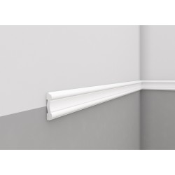 LISTWA ŚCIENNA MDD339 Biała Mardom Decor Prestige