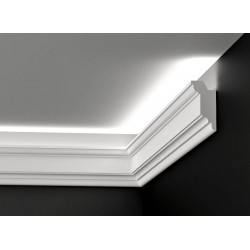 DWPO 03, Listwy oświetleniowe, styropianowe, LED, gzymsy oświetleniowe, sztukateria wewnętrzna, listwa led, 