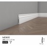 MD095 listwa przypodłogowa Mardom Decor listwy przypodłogowe białe listwy przypodłogowe ELITE SZTUKATERIA wewnętrzna