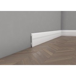 MD354 listwa przypodłogowa Mardom Decor Listwy przypodłogowe listwy dekoracyjne ELITE SZTUKATERIA WEWNĘTRZNA BIAŁA