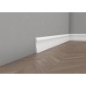LISTWA PRZYPODŁOGOWA QS003 MARDOM DECOR biała gładka z kolekcji Elite sztukateria LISTWY PODŁOGOWE WYTRZYMAŁE WODOODPORNE