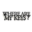 Wieszak na klucze WHERE ARE MY KEYS GTU_08