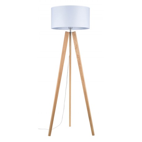 DREWNIANA, LAMPA, STOJĄCA, PODŁOGOWA, LOTTA, BRITOP LIGHTING, DREWNO, DĄB, OLEJOWANY, BIAŁY, E27, LAMPY ,STOJĄCE, PODŁOGOWE, LED