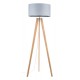 DREWNIANA, LAMPA, STOJĄCA, PODŁOGOWA, LOTTA, BRITOP LIGHTING, DREWNO, DĄB OLEJOWANY, SZARY, E27, LAMPY, STOJĄCE, PODŁOGOWE