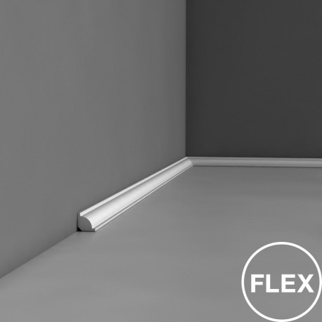 Elastyczna listwa przypodłogowa