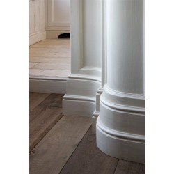 LISTWA PRZYPODŁOGOWA, SX118, LUXXUS ORAC DECOR , SZTUKATERIA, KLASYCZNA, BIAŁA, PODŁOGOWA, DEKORACYJNA, WODOODPORNA, WYSOKA