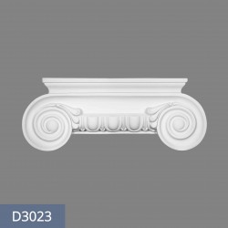 GŁOWICA PILASTRA OBUDOWA OKIEN I DRZWI D3023 Mardom Element dekoracyjny