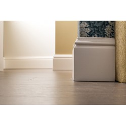 LISTWA PRZYPODŁOGOWA, SX118, LUXXUS ORAC DECOR , SZTUKATERIA, KLASYCZNA, BIAŁA, PODŁOGOWA, DEKORACYJNA, WODOODPORNA, WYSOKA