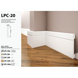 CZARNE LISTWY PRZYPODŁOGOWE, LPC-20 CREATIVA, LISTWA PRZYPODŁOGOWA, CZARNA LISTWA PODŁOGOWA, MALOWANE LISTWY PODŁOGOWE, LISTWY P