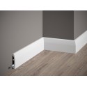 MD017P LISTWA PRZYPODŁOGOWA Mardom Decor  Elite Premium LAKIEROWANE LISTWY LISTWY PODŁOGOWE GŁADKIE SZTUKATERIA BIAŁA